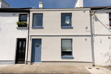 Typical Irish architecture of Dublin