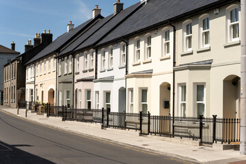 Fototapeta premium Typical Irish architecture of Dublin