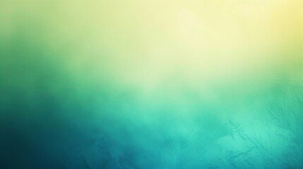 Fototapeta premium Serene Pastel Green to Turquoise Gradient Background for a Fresh Modern Aesthetic