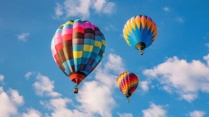 National Hot Air Balloon Day: Colorful Hot Air Balloons Soaring Representing Freedom and Adventure