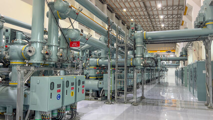 Gas insulated substation (GIS) in 230kV power system