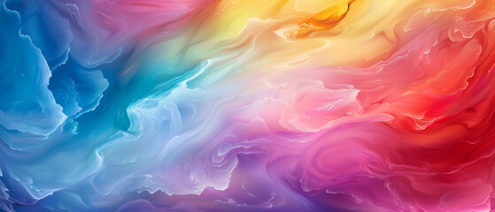 Obraz premium Colorful waves abstract of digital network background ,Colorful paint splashes isolated on black background ,Bright and colorful gas background, textured background wallpaper 