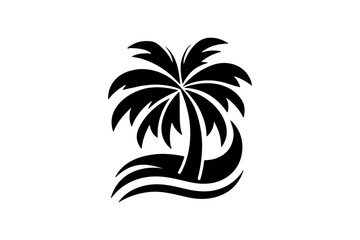 Palm tree vector illustration