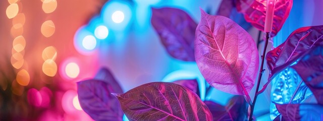 Glowing leaves in soft background, evoking spiritual energy and knowledge, serene ambiance for meditation and contemplation,generative ai