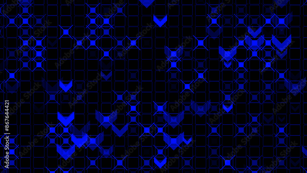 Aufkleber dark black vector desine.abstract vanishing texture. halftone with noise effect and dots. colored il