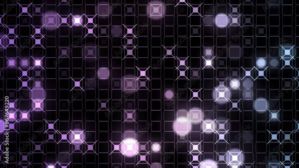 Poster colored illustration .abstract pink vanishing texture. halftone with noise effect and dots. matrix b