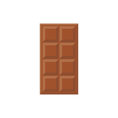 Flat Chocolate Bar Element Illustrations