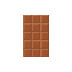 Flat Chocolate Bar Element Illustrations