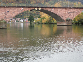 Arched stone bridge from Europe