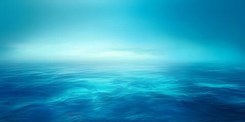 Cool gradient background moving from deep blue to light turquoise, offering a refreshing and calming atmosphere, suitable for wellness products or aquatic-themed items