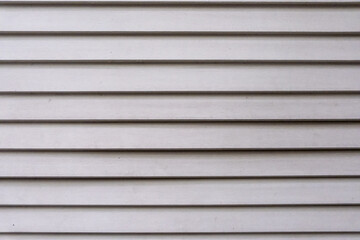 White wood wall with horizontal arrangement. texture for background