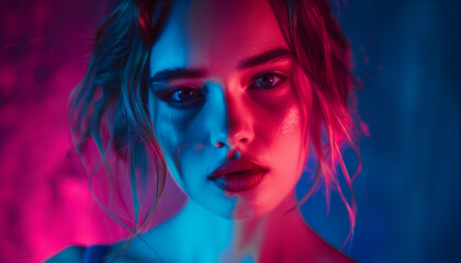 Neon Portrait