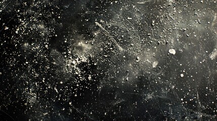 Obraz premium Chalkboard with chalk dust matte finish