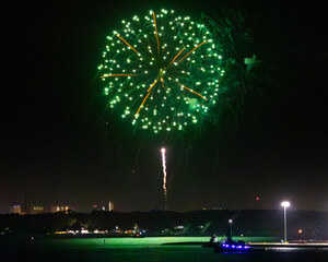 Fireworks over the Bay