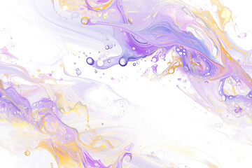 Bright and cheerful splashes of orange, yellow, pink, and blue paint cover a white background, creating a playful and energetic pattern.