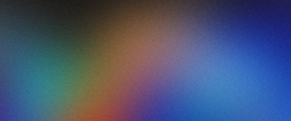 Obraz premium Abstract colorful gradient background blending colors with grain texture