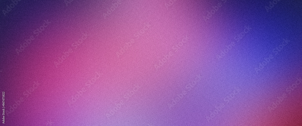 Poster red and blue abstract background with grainy texture and space for text