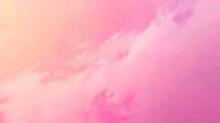 Obraz premium pastel pink gradient background illustration soft vibrant, subtle ombre, hue tone pastel pink gradient background. Generative AI