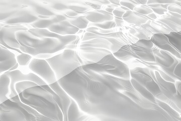 Obraz premium transparent clear calm water surface texture natural ripple background