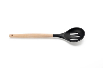 Ladle with holes. Ladle for cooking.