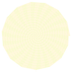 An abstract retro psychedelic spiral shape design element.