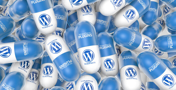 Wordpress plugin, 3D Pill Visual Design Concept - An open source web software.
