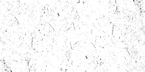 Black grainy texture isolated on transparent background. Distress overlay textured. Grunge design elements. Grunge scratch wall texture. Vector illustration