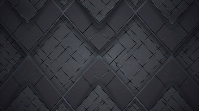 Modern masculin geometric motif pattern, manly fabric design ultimate dark grey background. Small tiles abstract shapes print block apparel textile, ladies dress, man shirt, menswear, fashion garment.