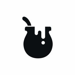 honey jar pot liquid icon