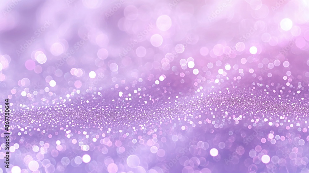 Poster a soft and subtle lilac glitter background, perfect for adding a touch of elegance and tranquility t