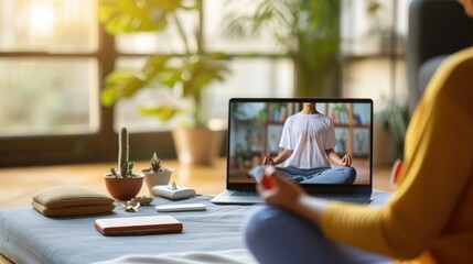 Virtual Meditation: Finding Peace at Home