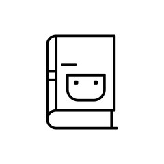 comic book line icon