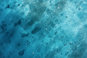 Processed collage of blue calm water surface texture. Background for banner, backdrop or texture