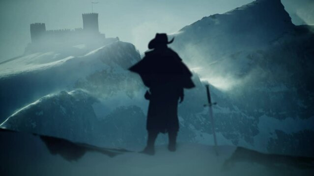 Vampire Hunter Arrive to a Scary Castle