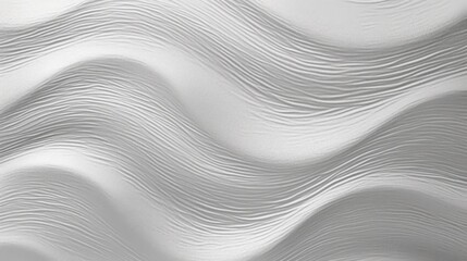 Stylized silver wave textures create a sleek and modern visual effect with an artistic design. The smooth, undulating patterns make it an ideal choice for contemporary settings.