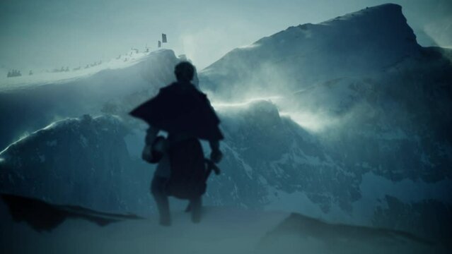 Original name(s): Medieval Scout Watching Enemy Army