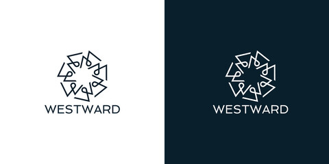 Westward Capturing the Spirit in a W Logo
