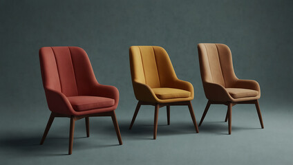 Obraz premium chairs and table