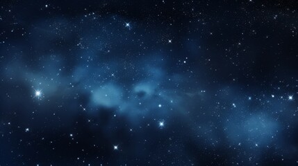 A captivating image of dark space with clusters of shimmering stars, embodying the enigmatic and boundless nature of the galaxy, meticulously captured in an artistic and dreamlike style.