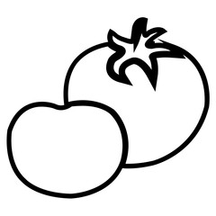 illustration of a tomato