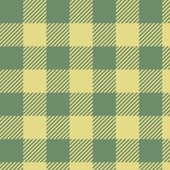 おしゃれなオリーブ色のギンガムチェック柄