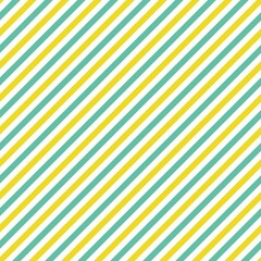 Obraz premium ポップなイエローとグリーンのストライプ素材