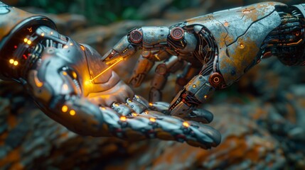 Robotic Hands Interaction - Generative AI