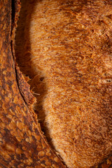 Rustic sourdough bread