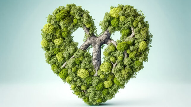 Heartbeat of the planet, A tree form heart
