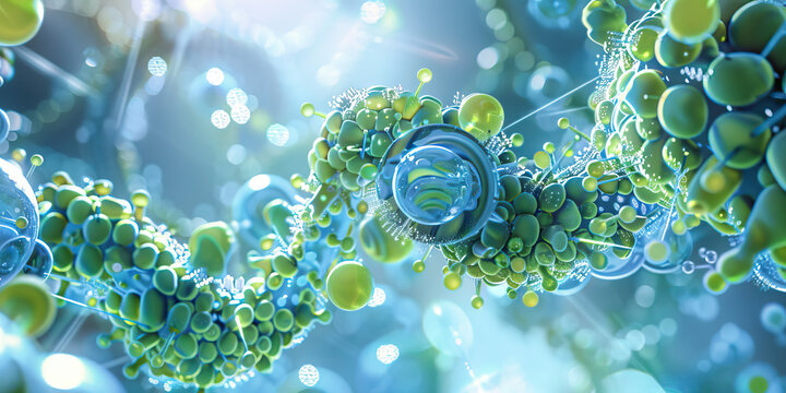 The Krebs cycle is the cellular power plant, producing energy for the cell: Illustrate the Krebs cycle as a complex machine, converting nutrients into energy for cellular activities