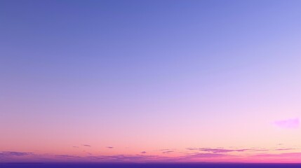 Fototapeta premium A serene purple twilight sky