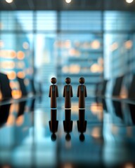 Business executives analyzing the impact of shareholder resolutions on company policy, policy impact, corporate decisions