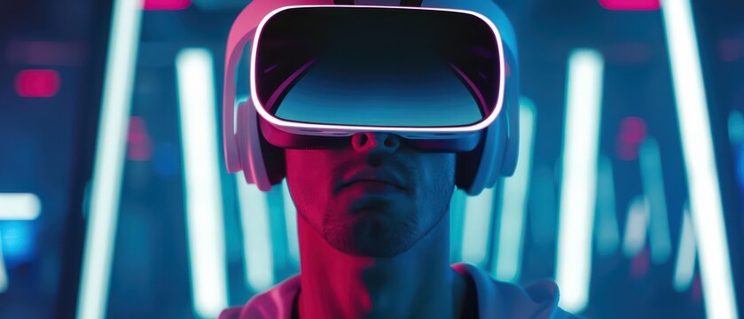 Cyber Fitness in a virtual realm, transforming the way we exercise with room for text