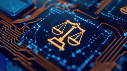 Managing legal matters with cyber clerks, ensuring smooth operation of legal cases with room for text